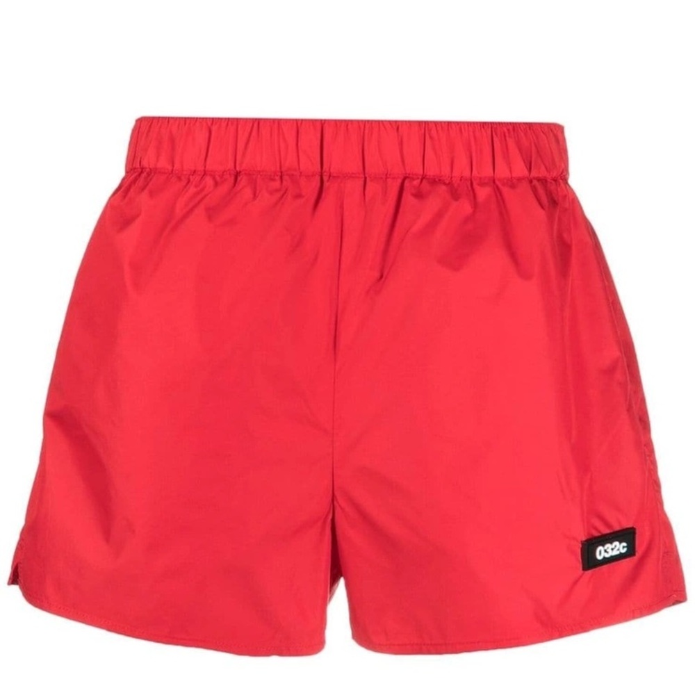 032c Men’s Red Swim Trunks